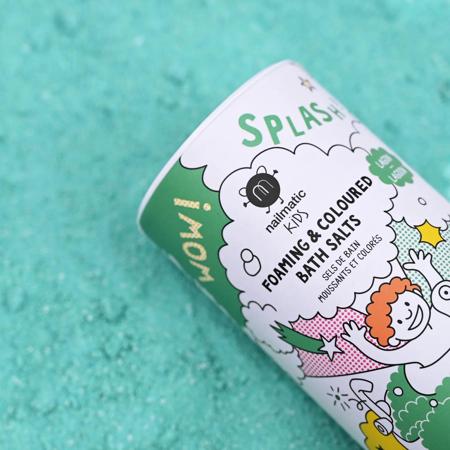 Foaming Bath Salts Green