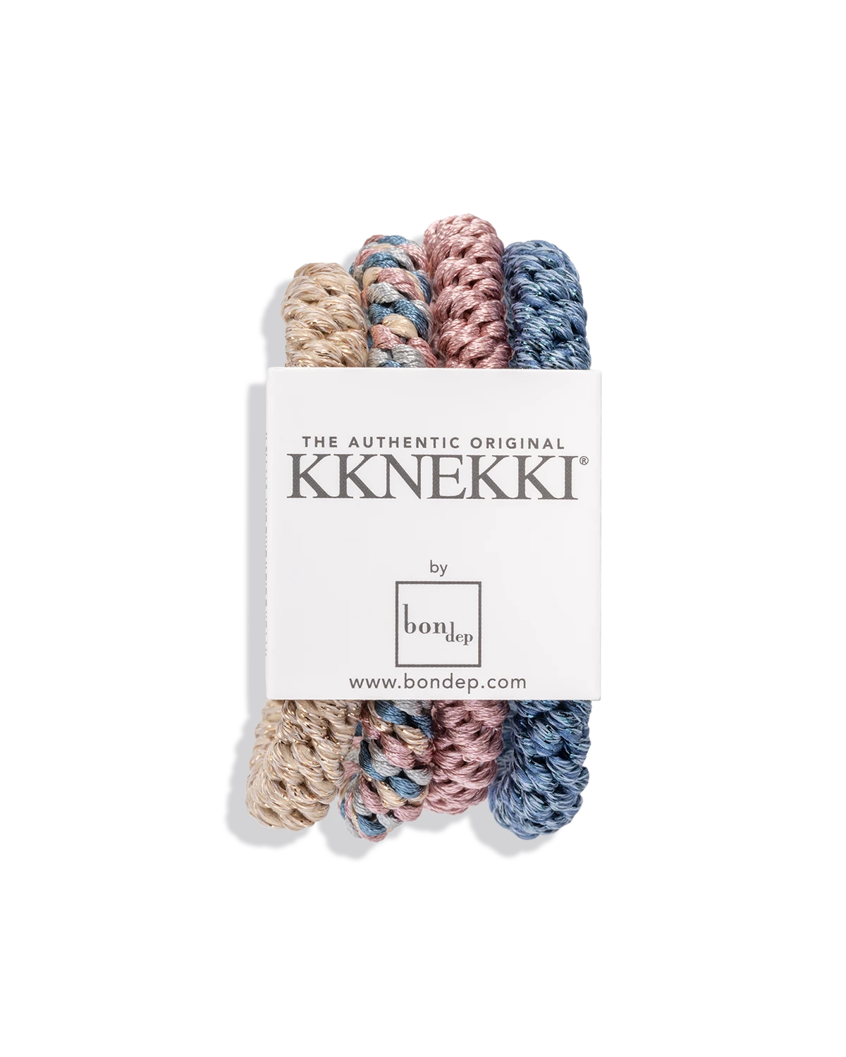 Kknekki Rubber Bands Scrunchie pack green&blue