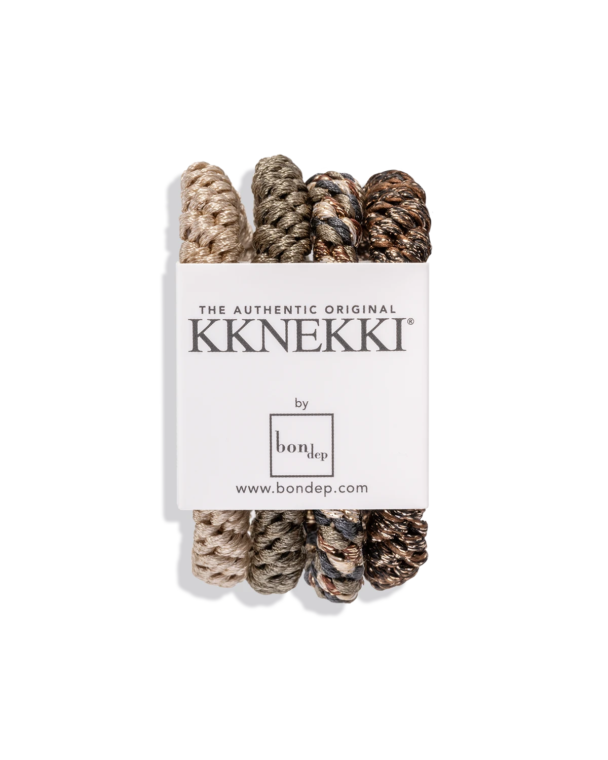 Kknekki Rubber Bands Scrunchie pack green&blue