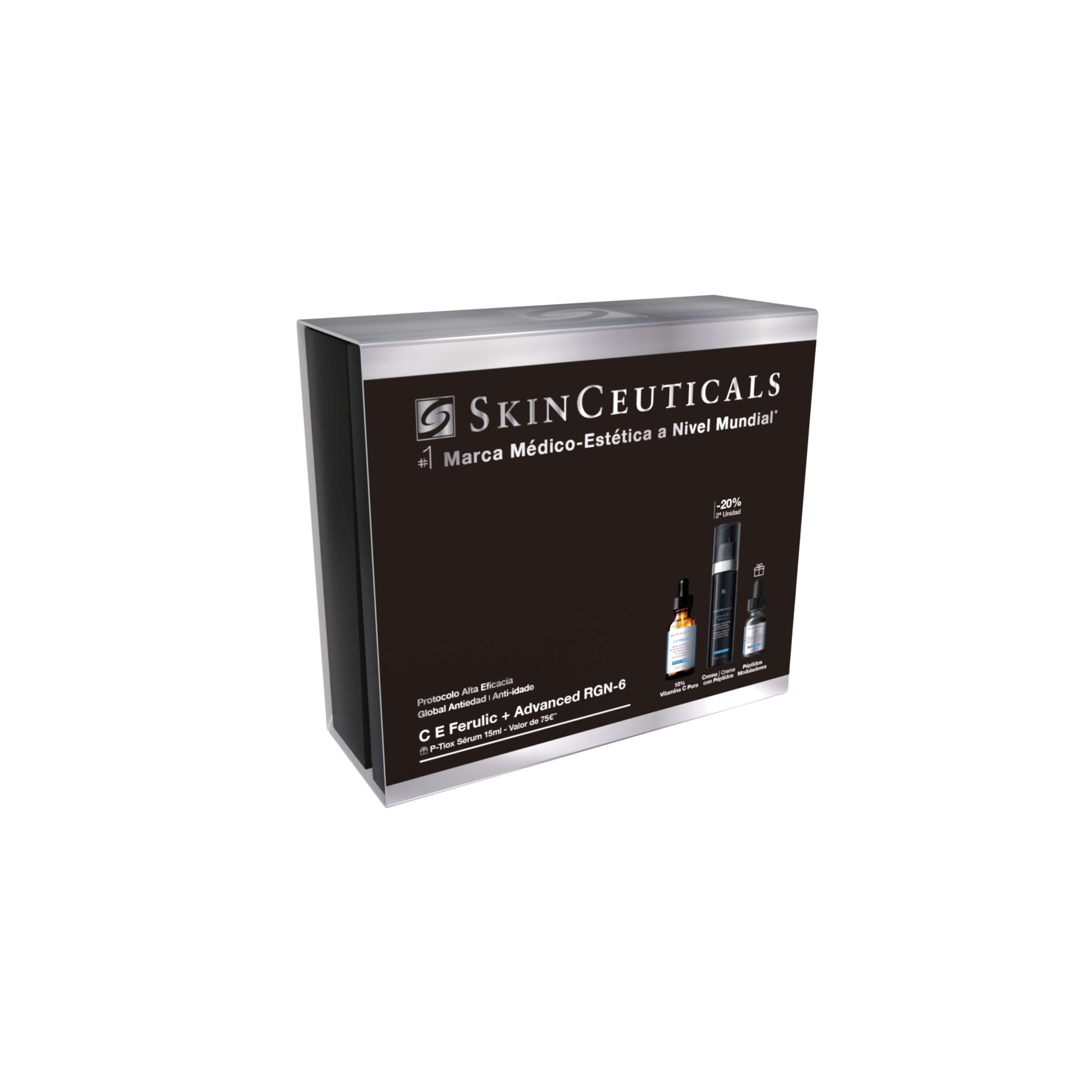 Cofre CE Ferulic y Advanced RGN-6 Crema | + Regalo P-Tiox Sérum