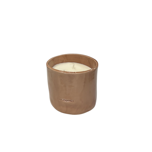 Vela Cerámica Minimal Vaso Nude