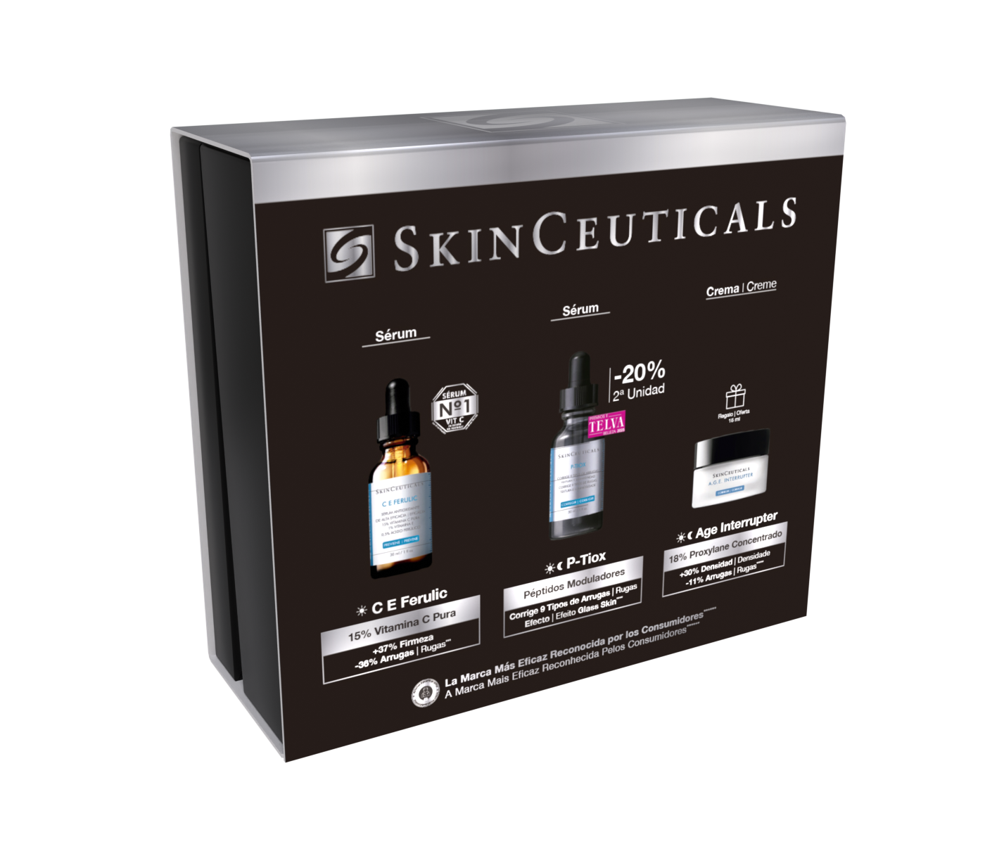 Cofre CE Ferulic y P-Tiox Sérum | + Regalo AGE Interrupter Advanced Crema