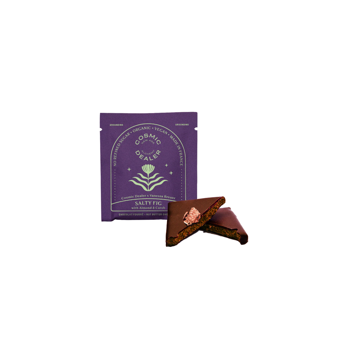 Salty Fig & Roasted Almond Chocolate Snack