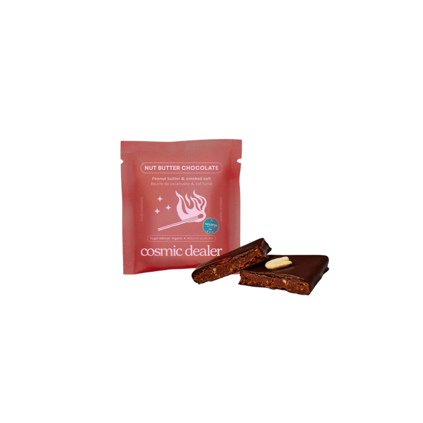 Peanut Butter & Smoked Salt Chocolate Snack