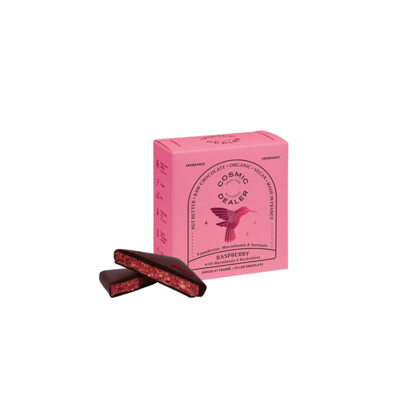 Raspberry Chocolate Snack | Box of 4