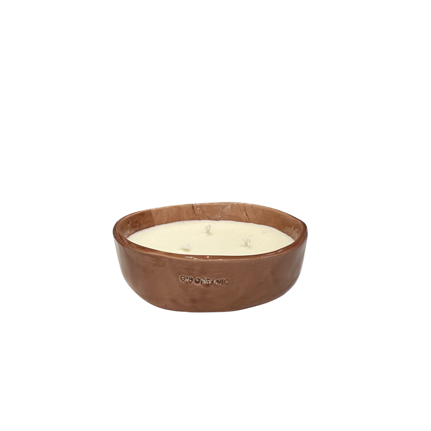 Vela Cerámica Minimal Cuenco Nude
