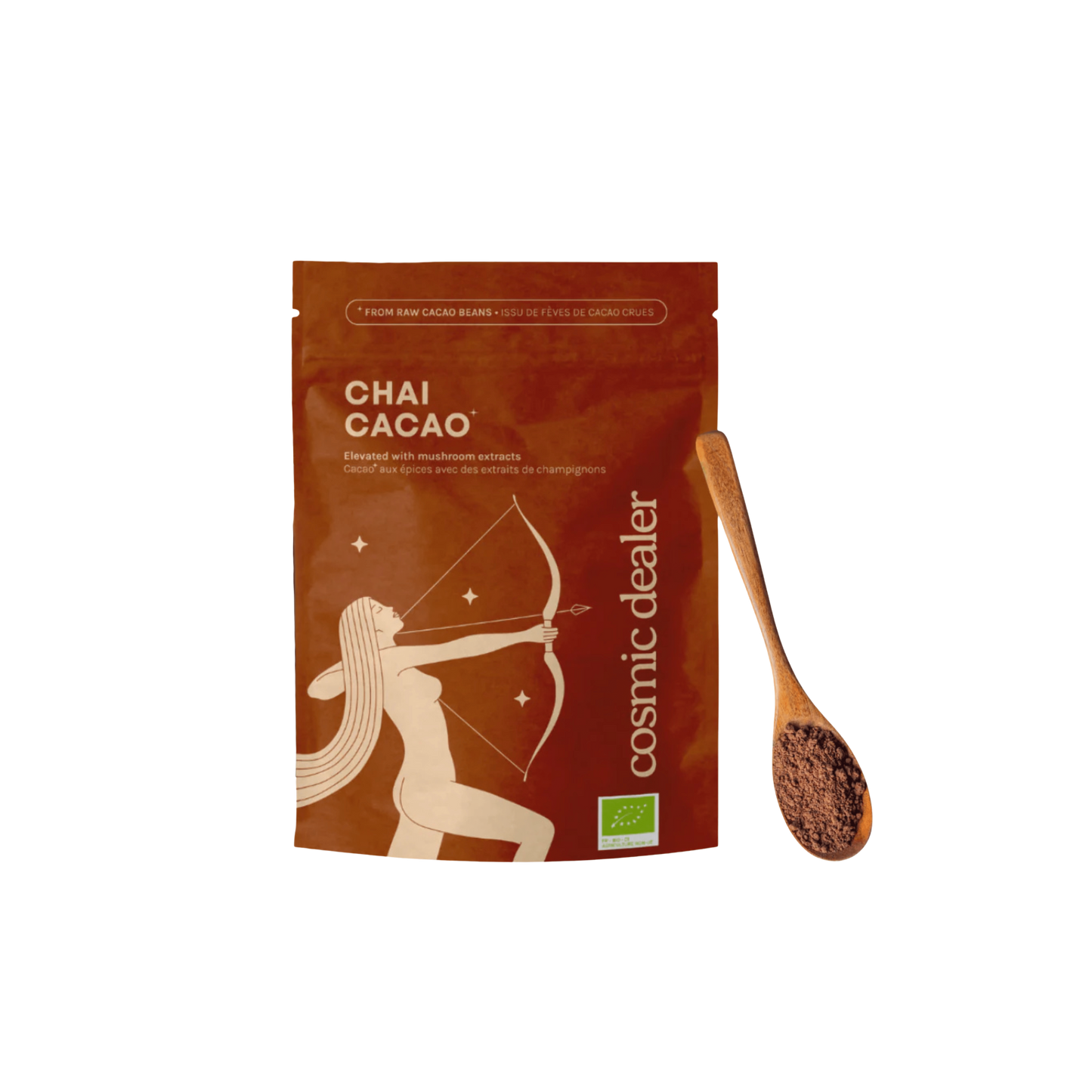 'Floating on a chai high' herbal tea bag