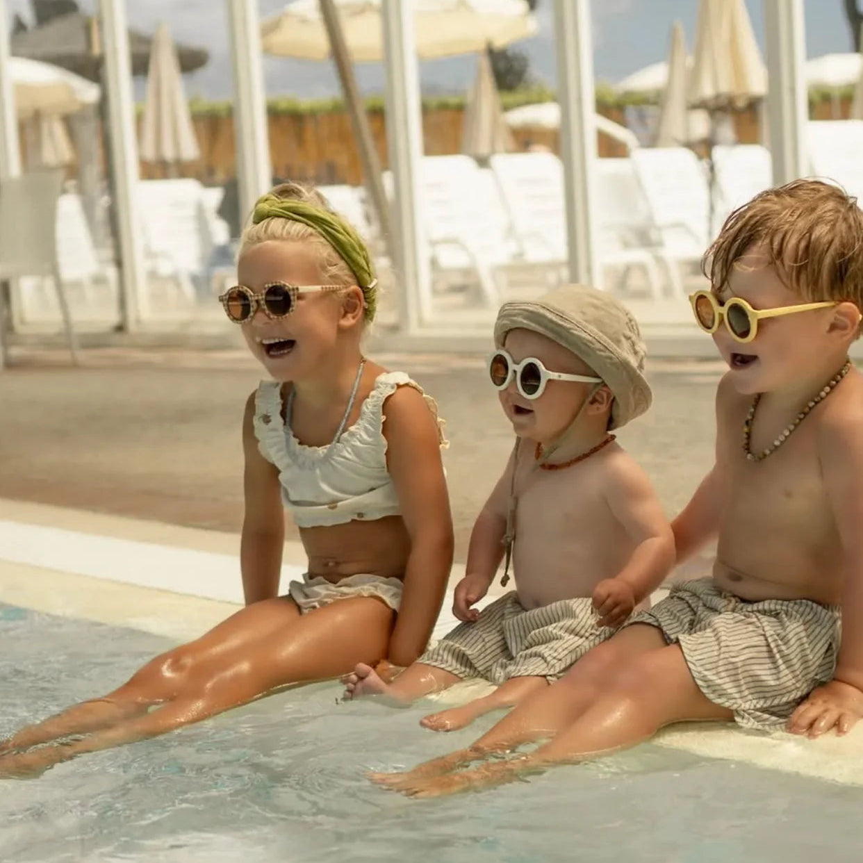 Gafas de Sol Cuadritos Sienna Gingham | 1-10 años