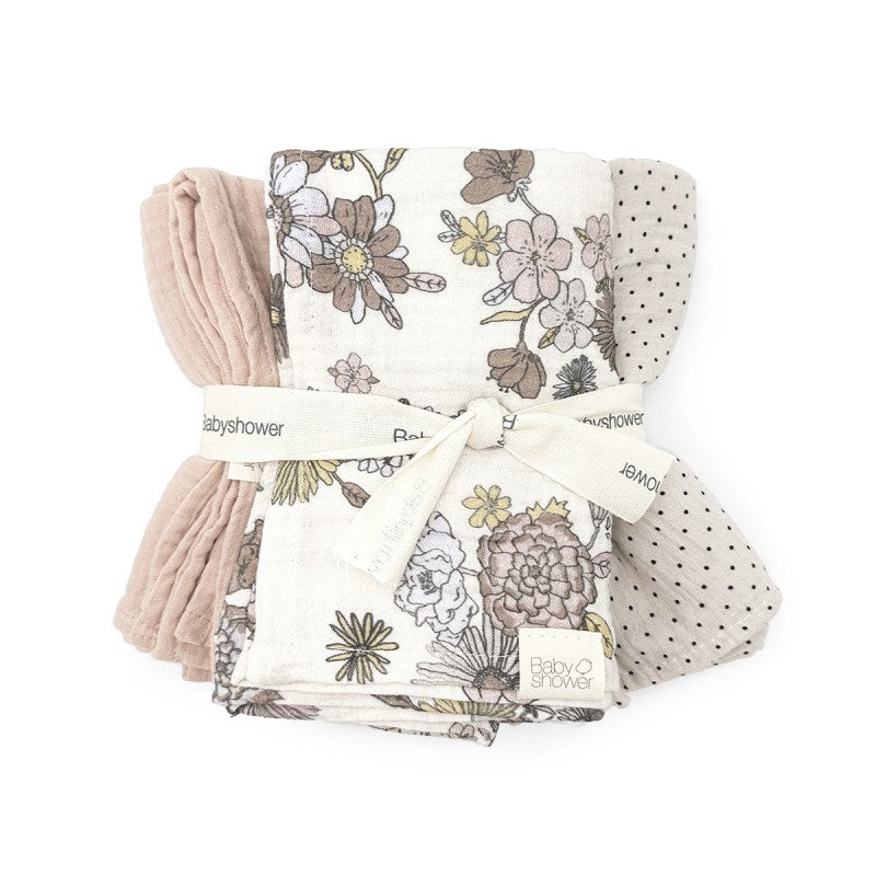 Pack 3 Mini Muselinas Bardot