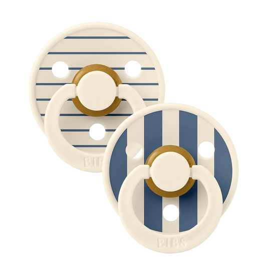 Chupetes Ivory | Steel Blue