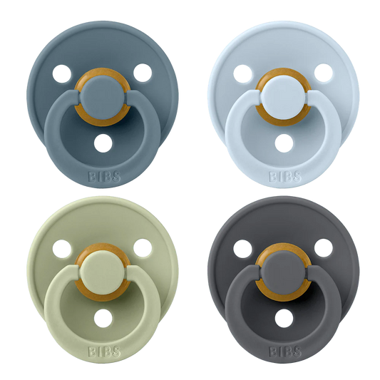 Chupetes 4 Pack Petrol | Sage | Baby Blue | Iron