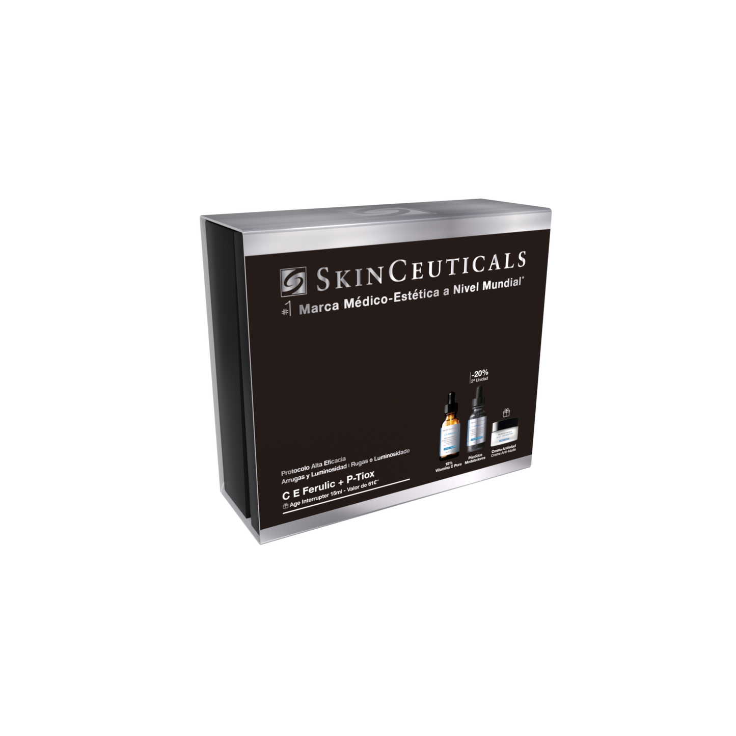 Cofre CE Ferulic y P-Tiox Sérum | + Regalo AGE Interrupter Advanced Crema