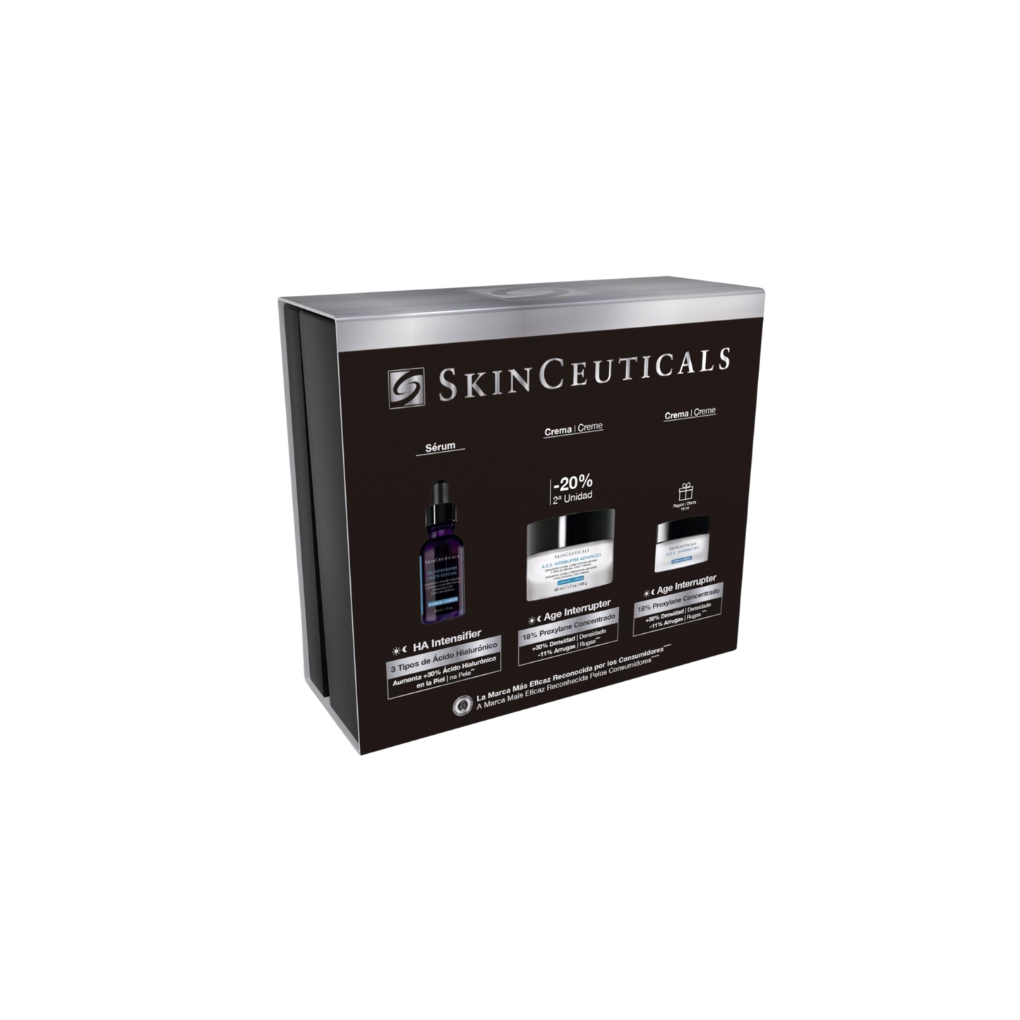 Cofre HA Intensifier Multi-Glycan y Age Interrupter Advanced Crema | + Regalo Age Interrupter Advanced Crema