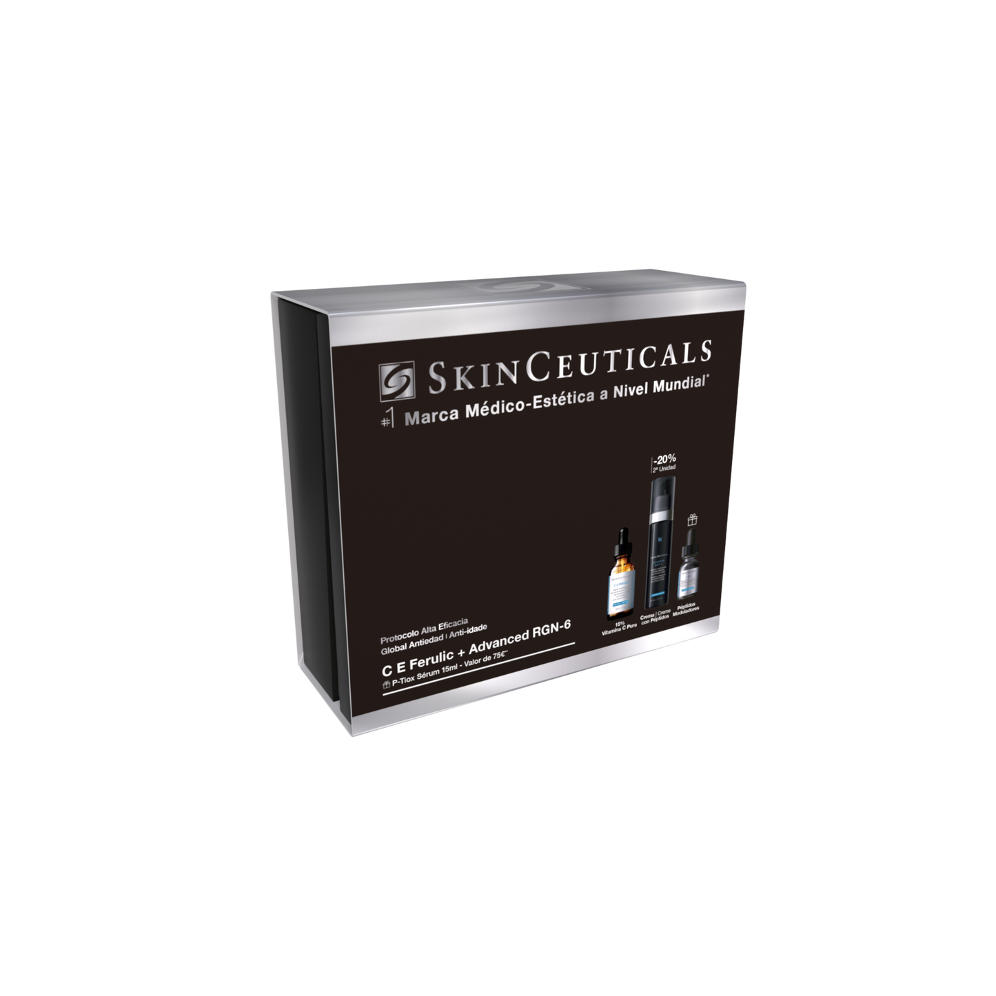 Cofre CE Ferulic y Advanced RGN-6 Crema | + Regalo P-Tiox Sérum