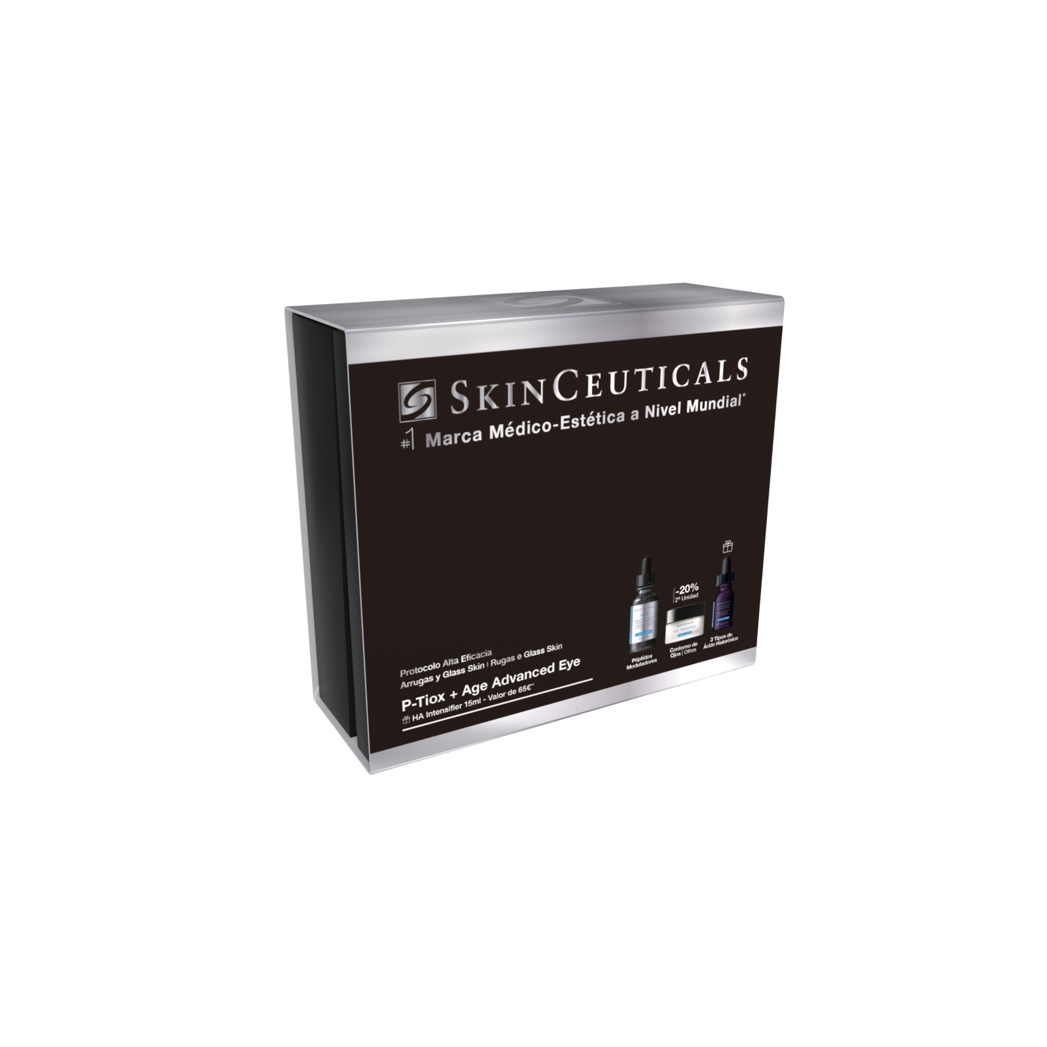 Cofre P-Tiox Sérum y Age Advanced Eye | + Regalo HA Intensifier Multi-Glycan