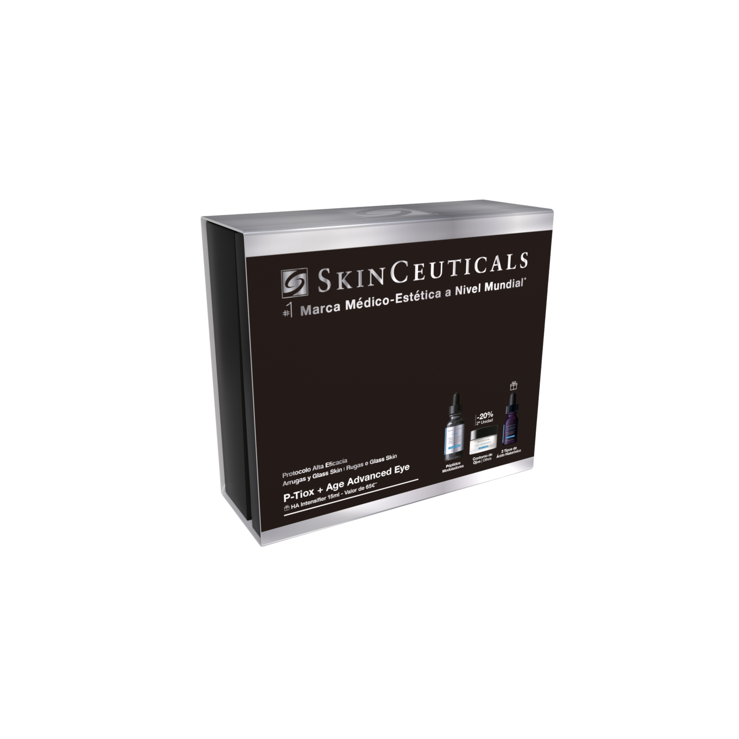 Cofre P-Tiox Sérum y Age Advanced Eye | + Regalo HA Intensifier Multi-Glycan