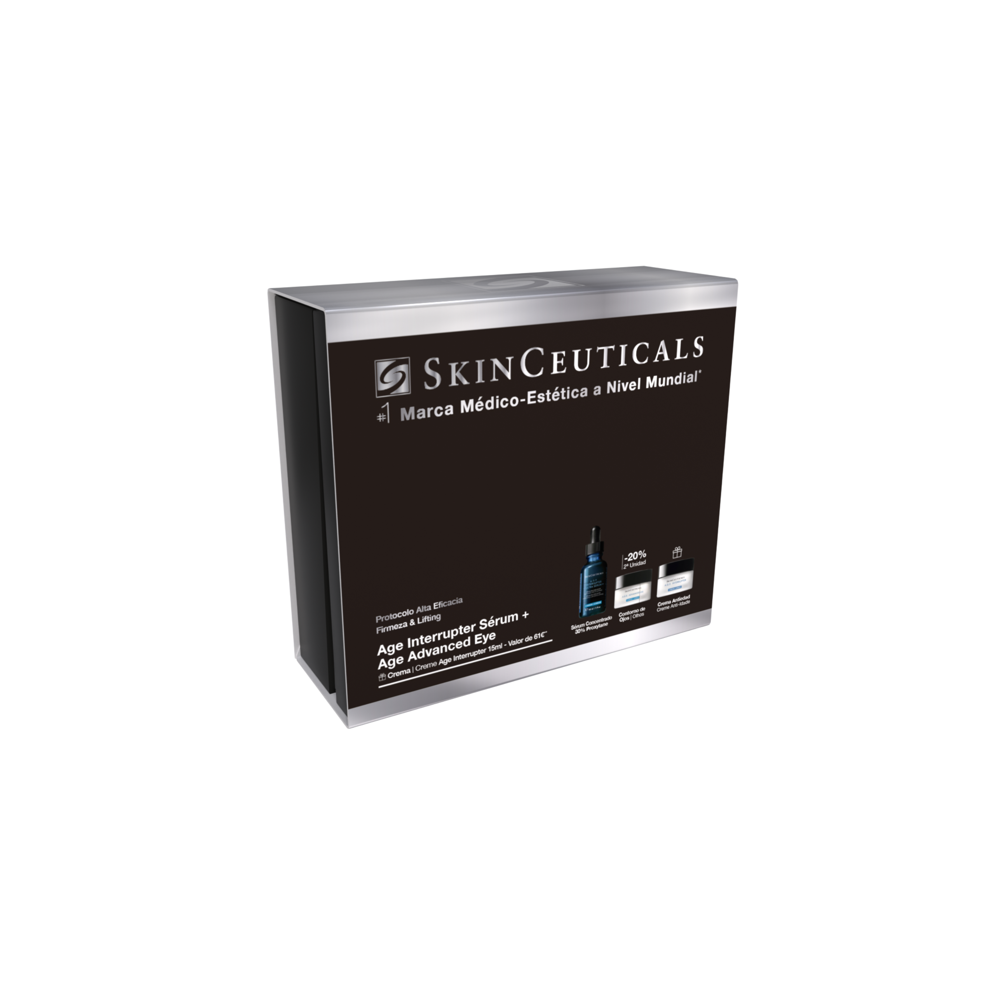Cofre A.G.E. Interrupter Ultra Sérum y Age Advanced Eye | + Regalo Age Interrupter Advanced