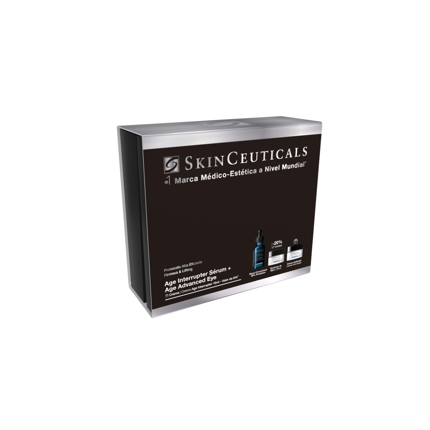 Cofre A.G.E. Interrupter Ultra Sérum y Age Advanced Eye | + Regalo Age Interrupter Advanced