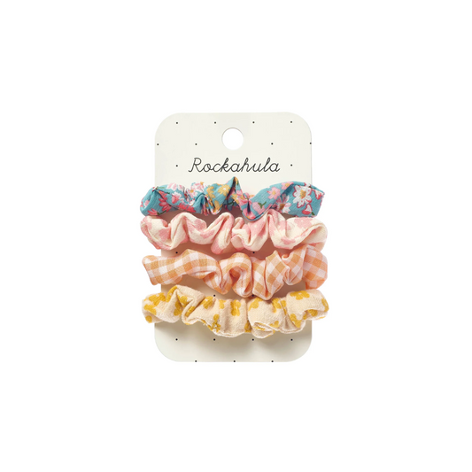 Heidi Floral Scrunchie Set