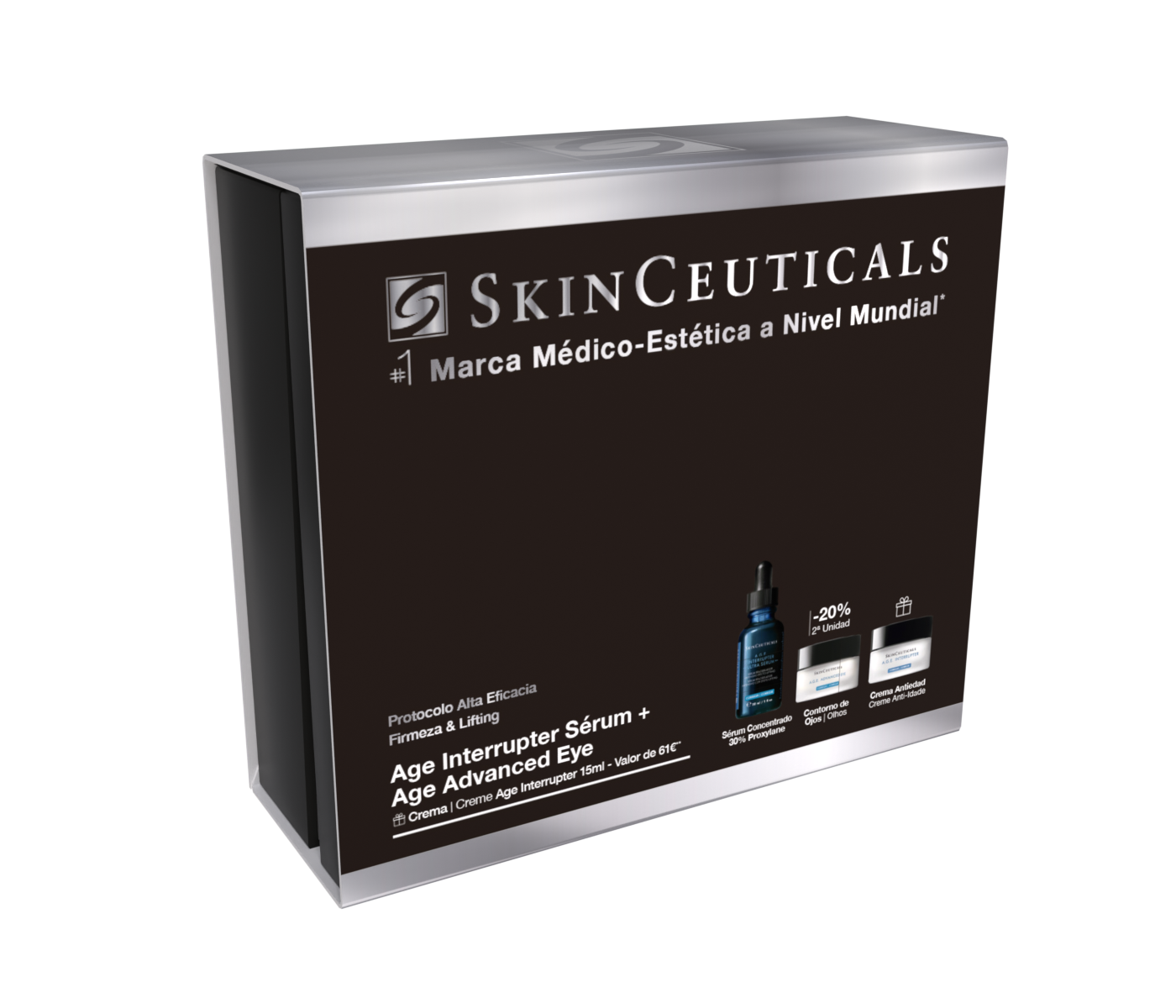 Cofre A.G.E. Interrupter Ultra Sérum y Age Advanced Eye | + Regalo Age Interrupter Advanced