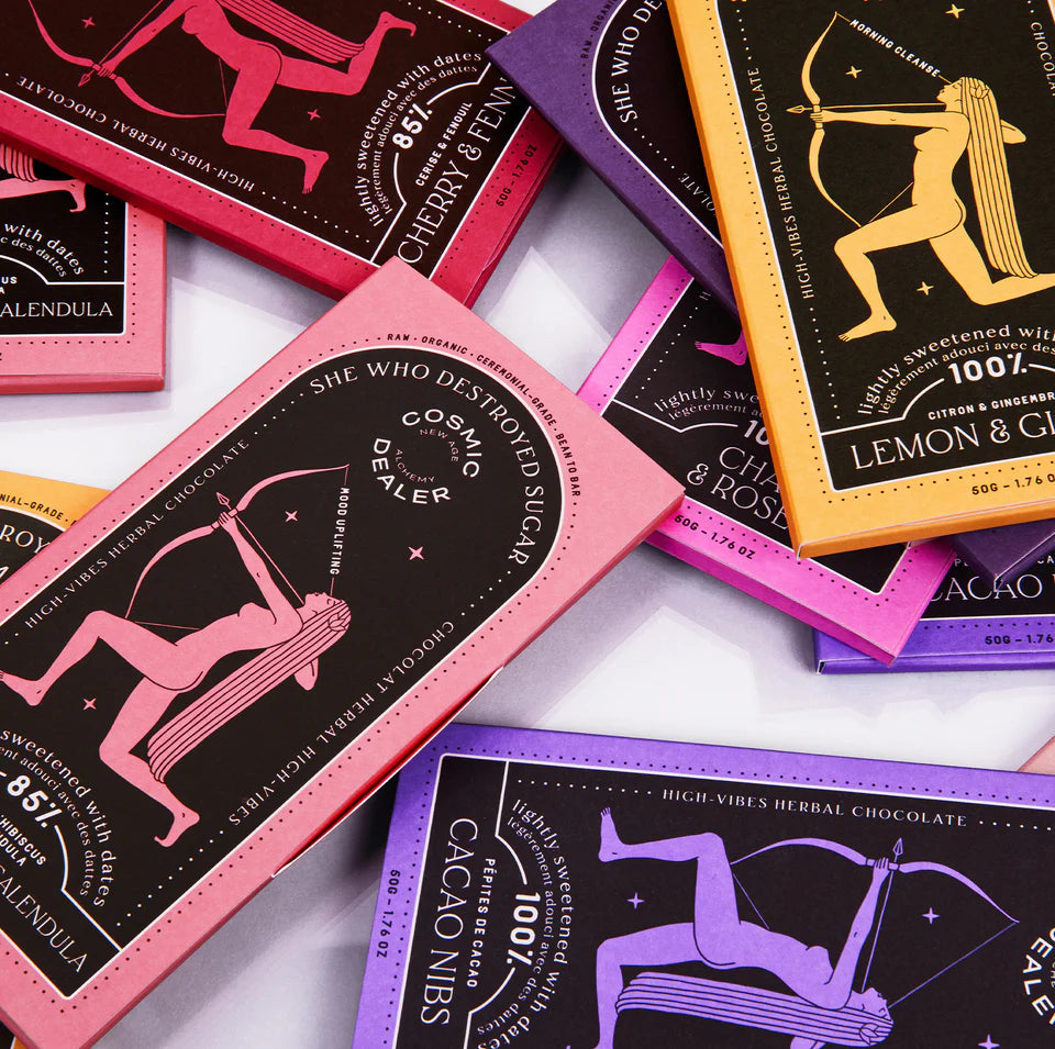 Hibiscus Salt & Calendula Chocolate 85%