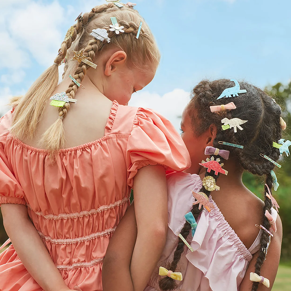 Clips de cabello 'Dinos'