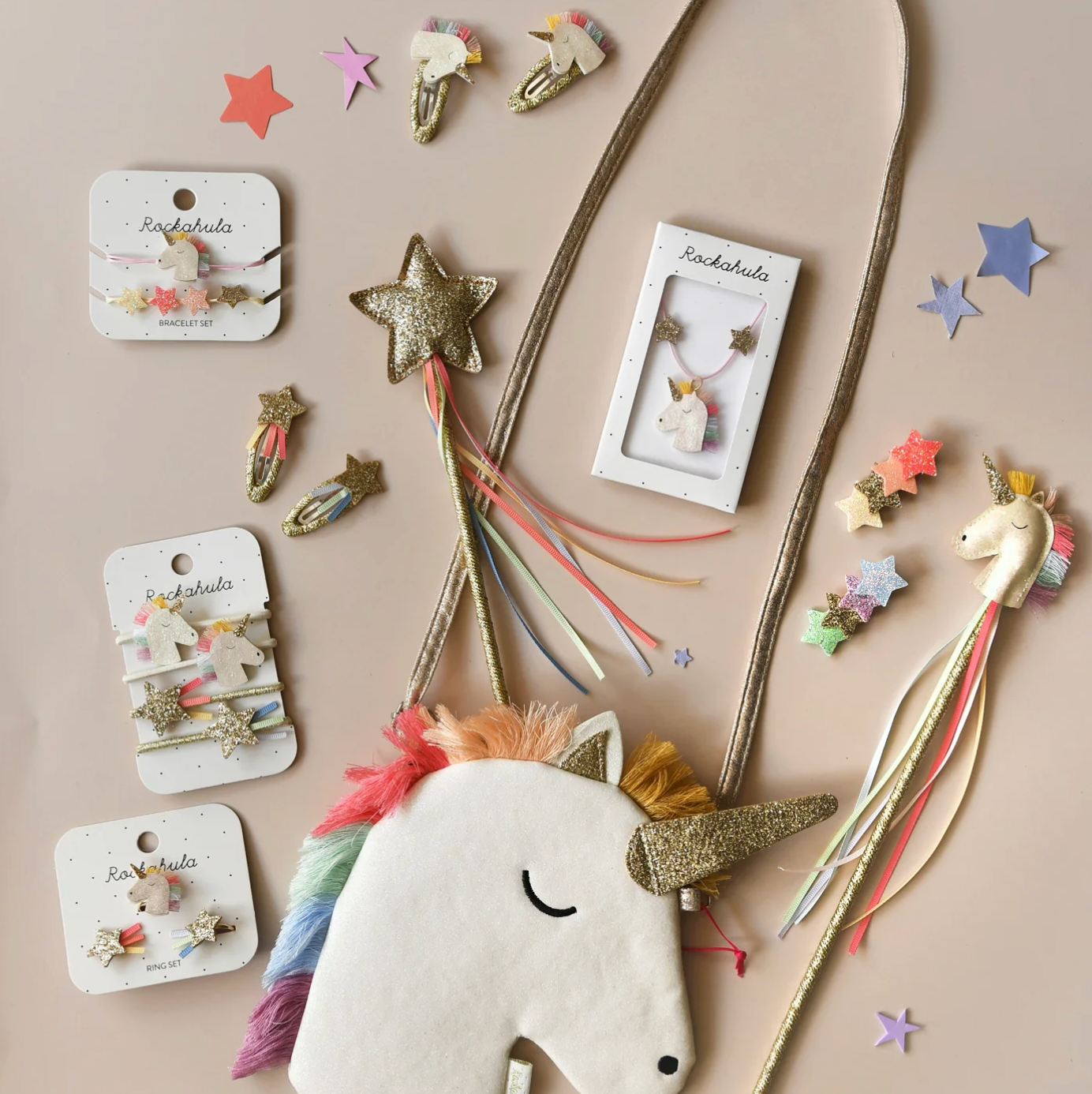 Rainbow Unicorn Ponies