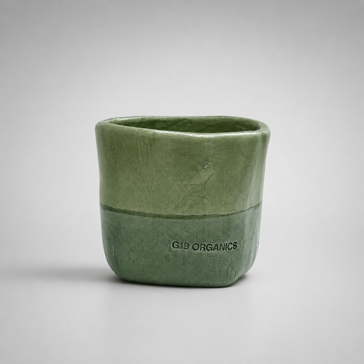 Vela Cerámica Vaso LA ISLA Verde - Verde Oscuro