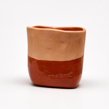 Vela Cerámica Vaso LA ISLA Teja - Caldero