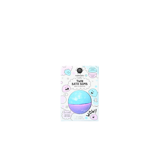 Twin Bath Bomb | Blue + Violet