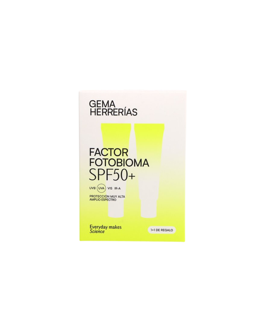 Factor Fotobioma SPF50+ Pack 1+1