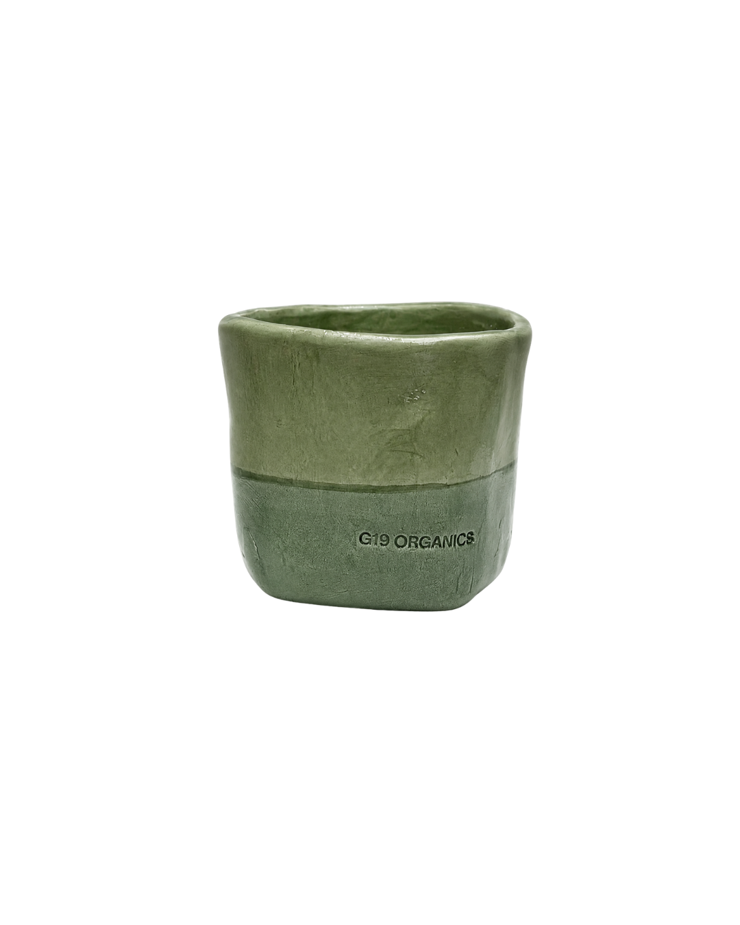 Vela Cerámica Vaso LA ISLA Verde - Verde Oscuro