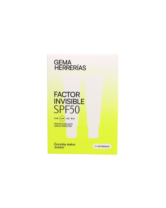 Factor Invisible SPF50 Pack 1+1
