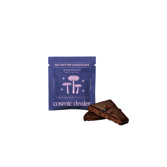 Wild Blueberry & Reishi Chocolate Snack