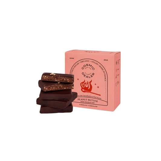 Peanut Butter &amp; Smoked Salt Chocolate Snack