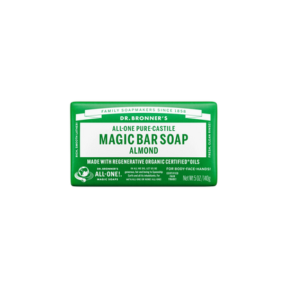 Pure-Castile Bar Soap Almond