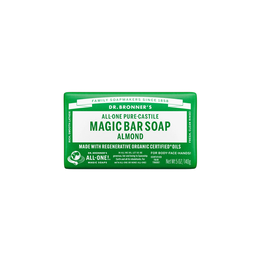 Pure-Castile Bar Soap Almond