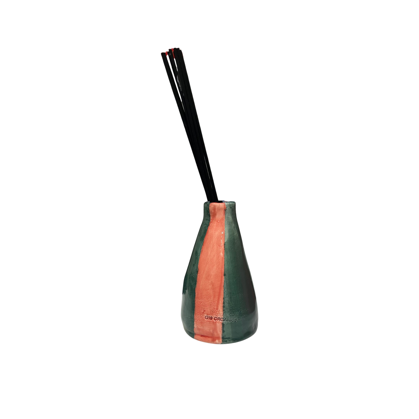 Turquoise XL Ceramic Glass Candle