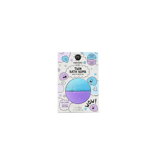 Twin Bath Bomb | Blue + Violet