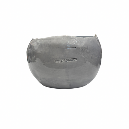 Large Red Egg Ceramic Candle