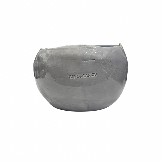 Large Red Egg Ceramic Candle