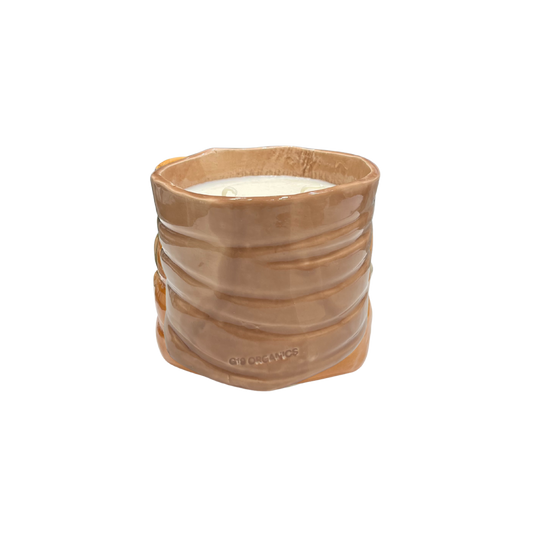 Vela Cerámica Vaso Relieve Nude