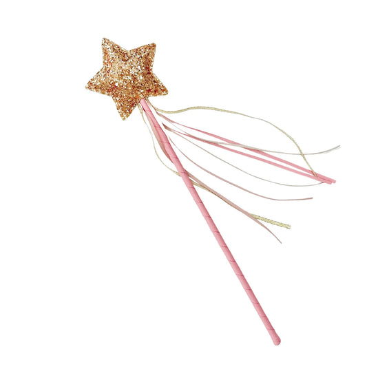 Varita Pink Glitter Star