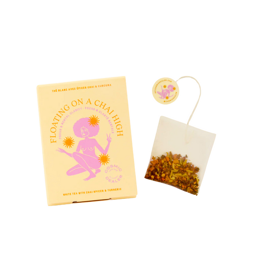 'Floating on a chai high' tisana en bolsita