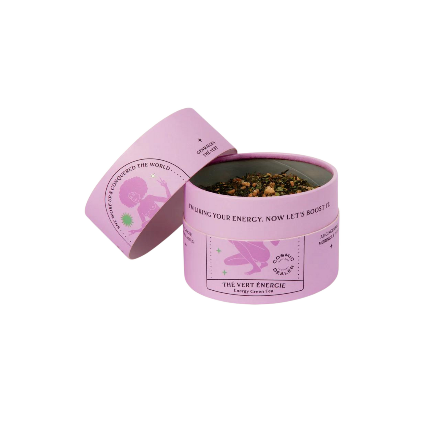 'She Woke Up &amp; Conquered The World' Loose Leaf Tea