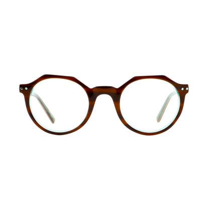 Root Beer Eyecube Glasses