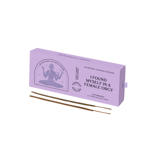 'I found myself in a female orgy' incense