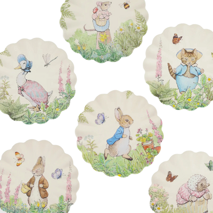 Peter Rabbit 6 Platitos
