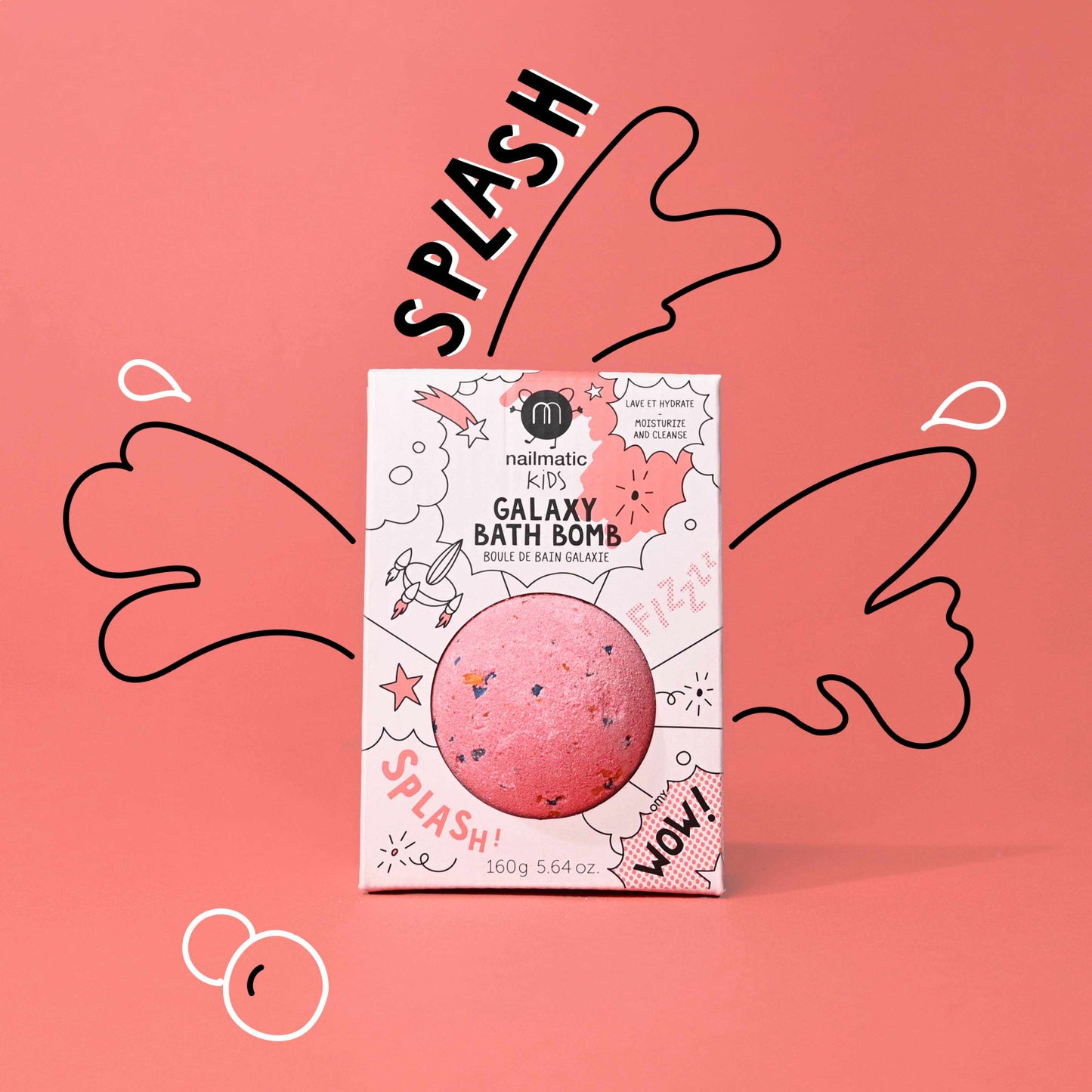 Galaxy Bath Bomb l Red Planet