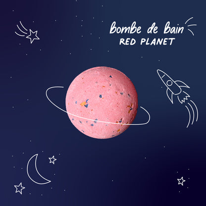 Galaxy Bath Bomb l Red Planet